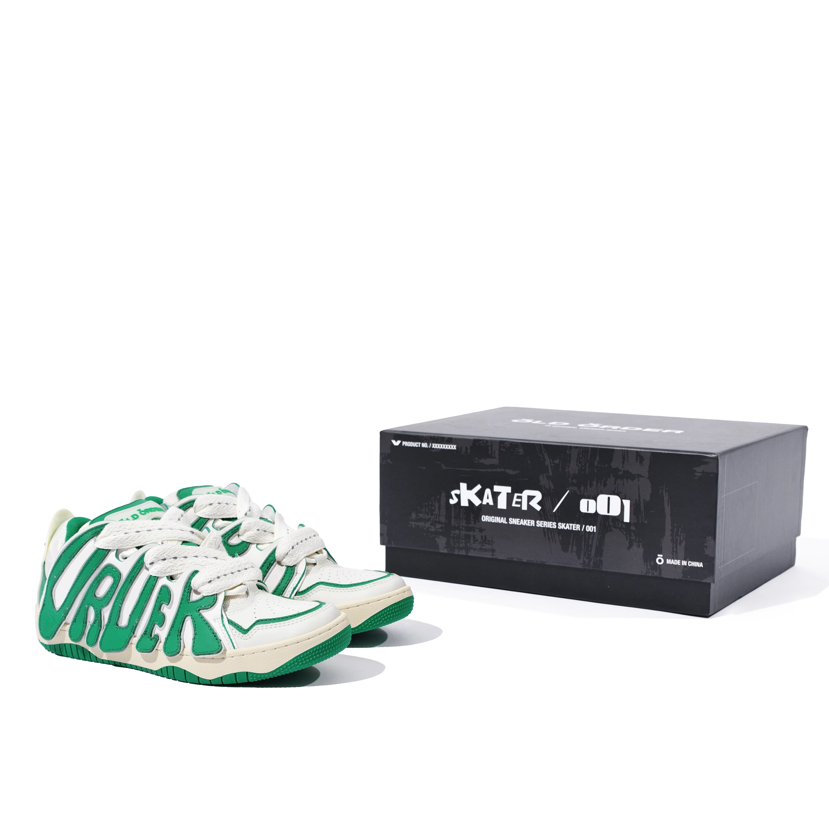 Skater/001 Sneaker Olive Green - Image 5