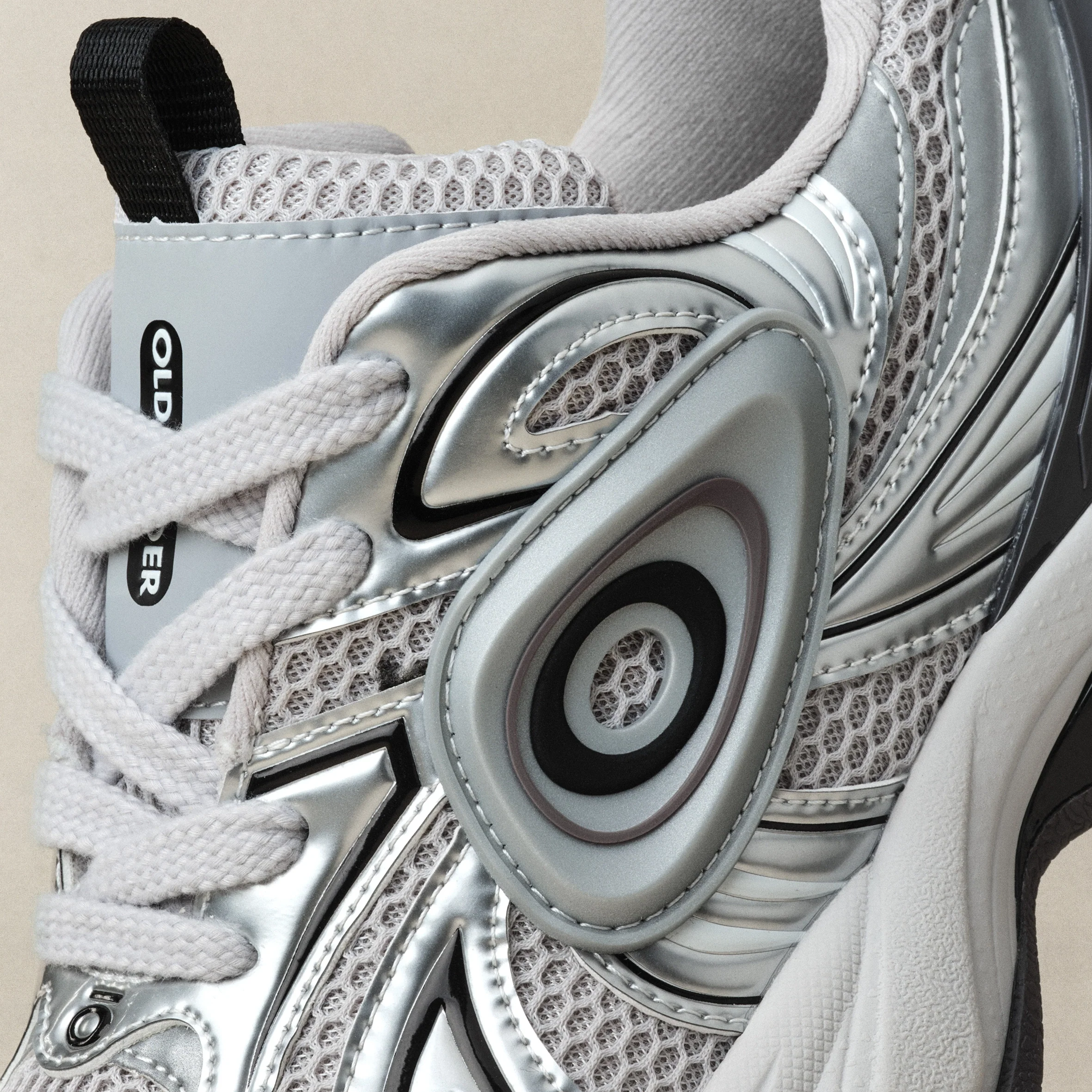 Turbo GT Running Shoes White Silver - Image 6