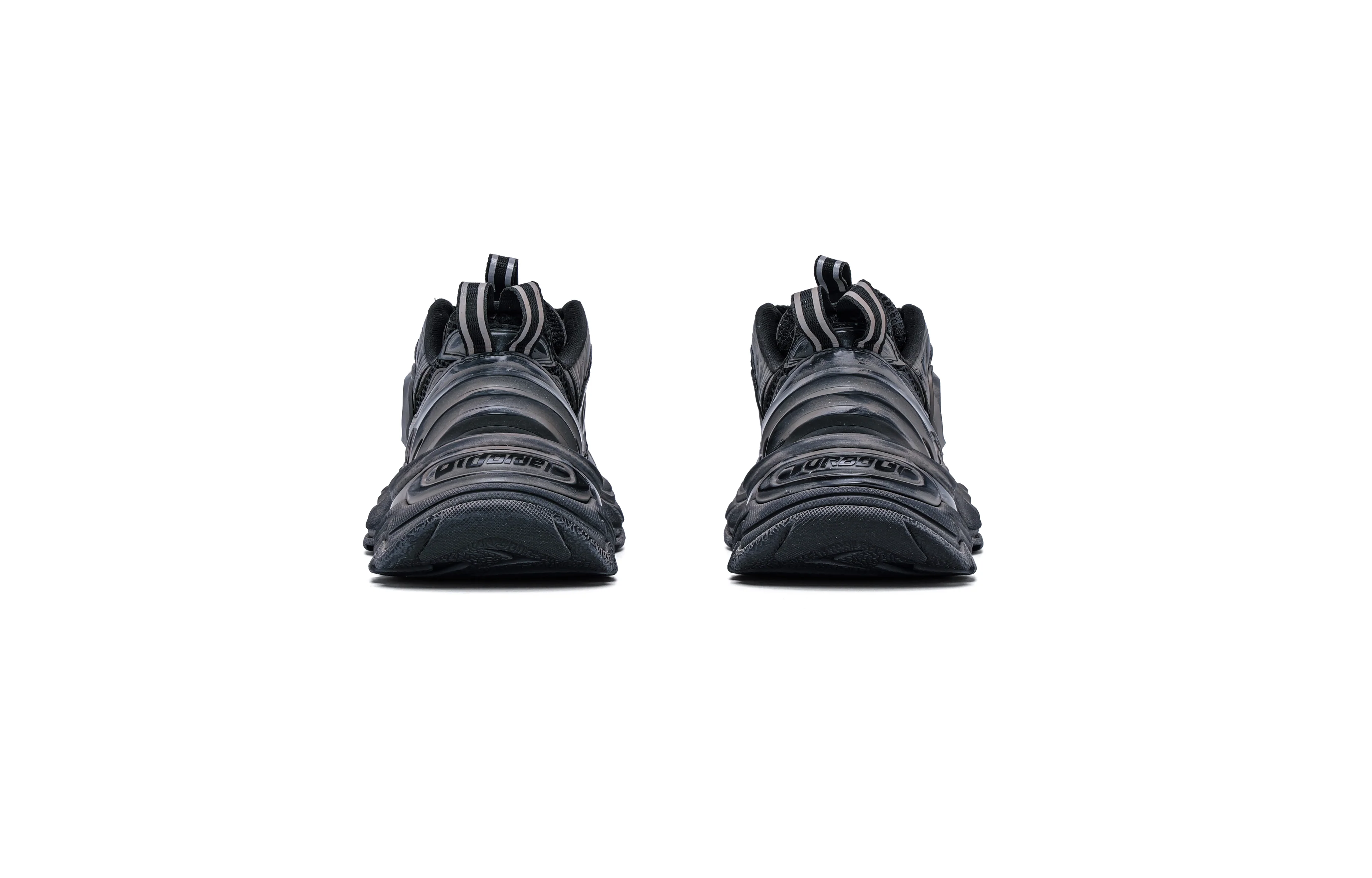 Turbo GT Running Shoes Destroyed Black - Image 4