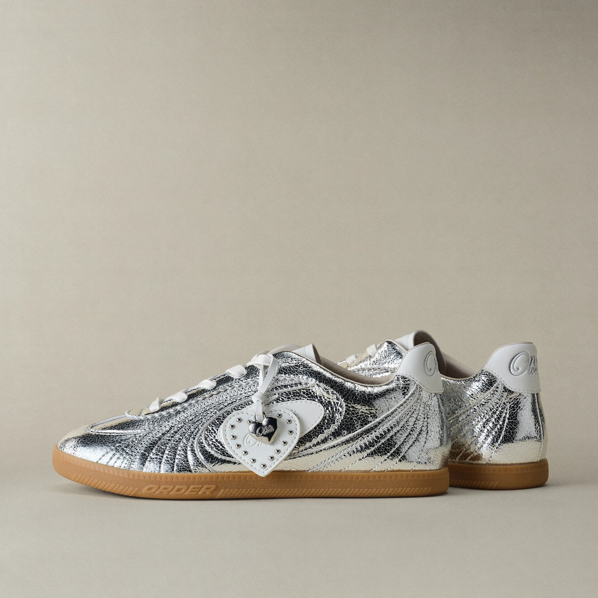 One Week Crackle Trainer - Silvered Wood - Image 4