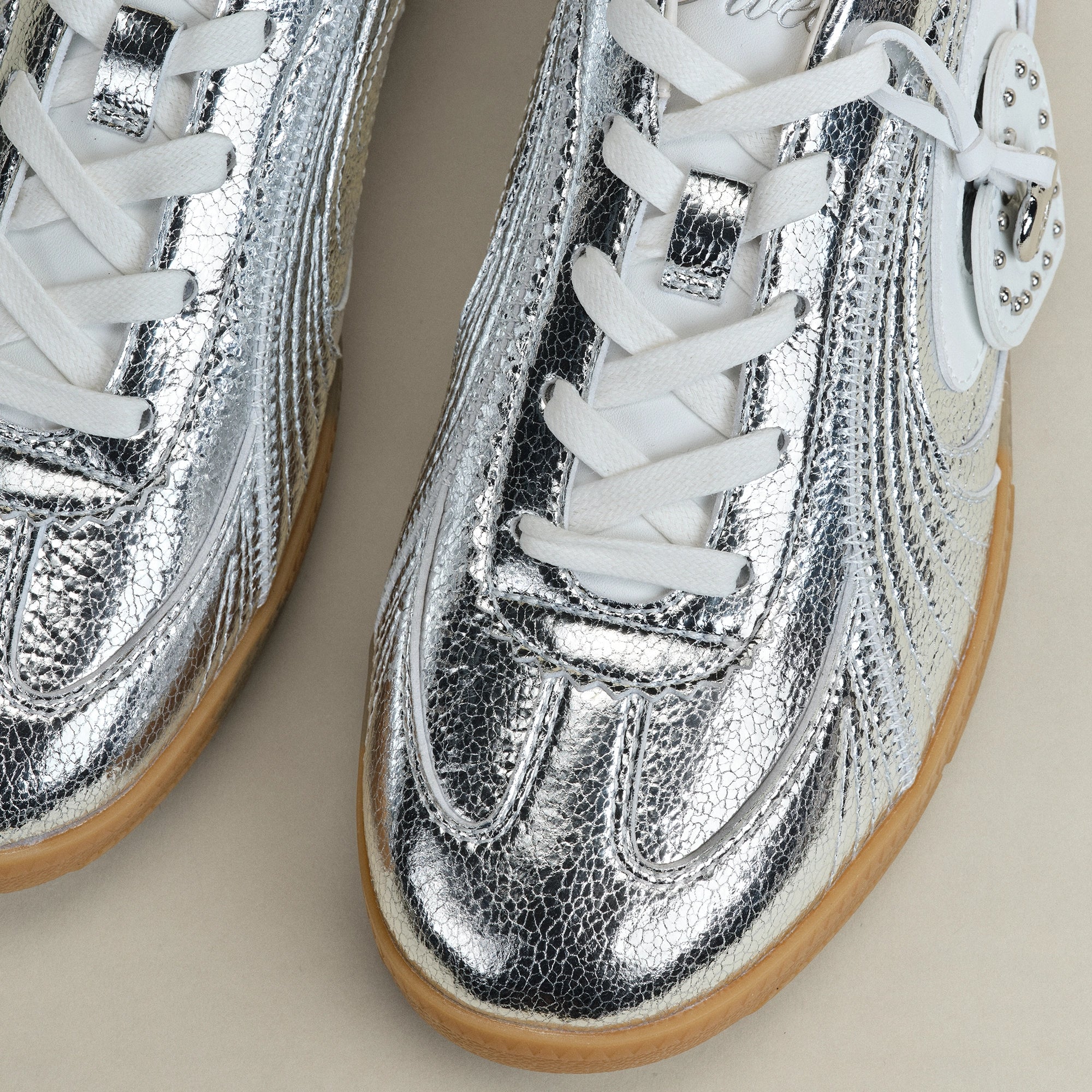 One Week Crackle Trainer - Silvered Wood - Image 5