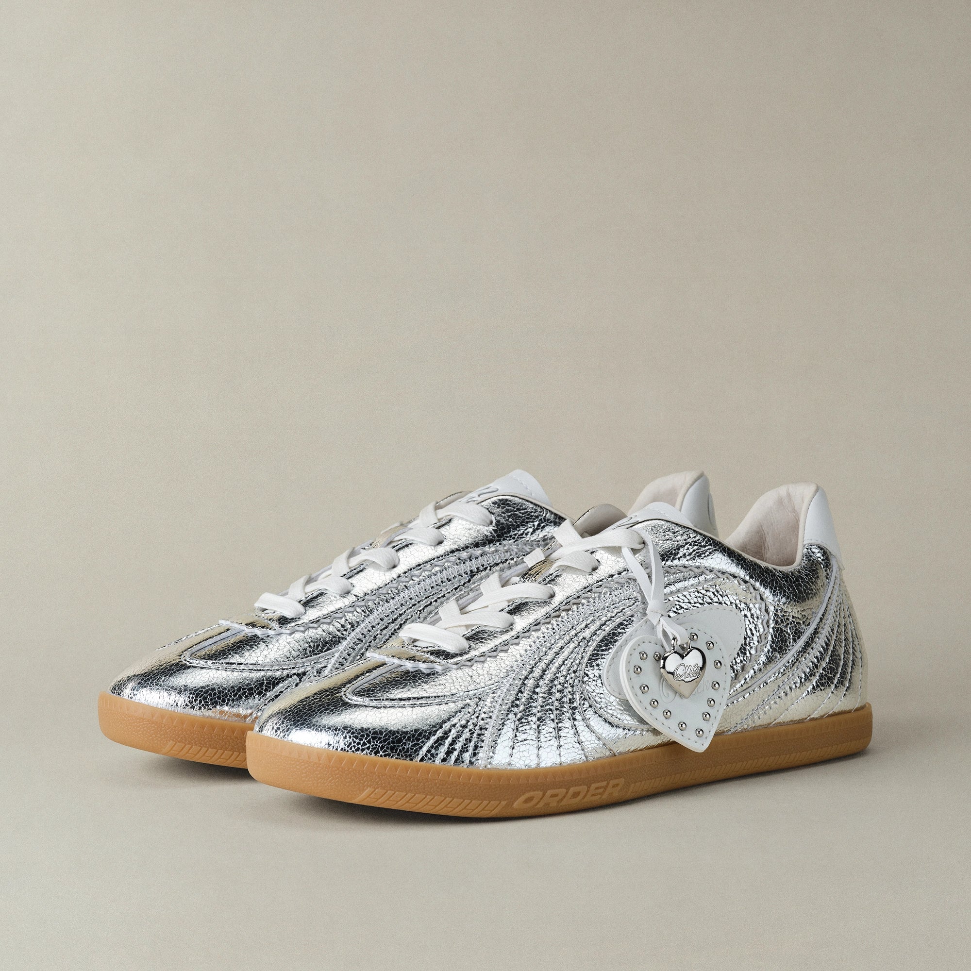 One Week Crackle Trainer - Silvered Wood - Image 6