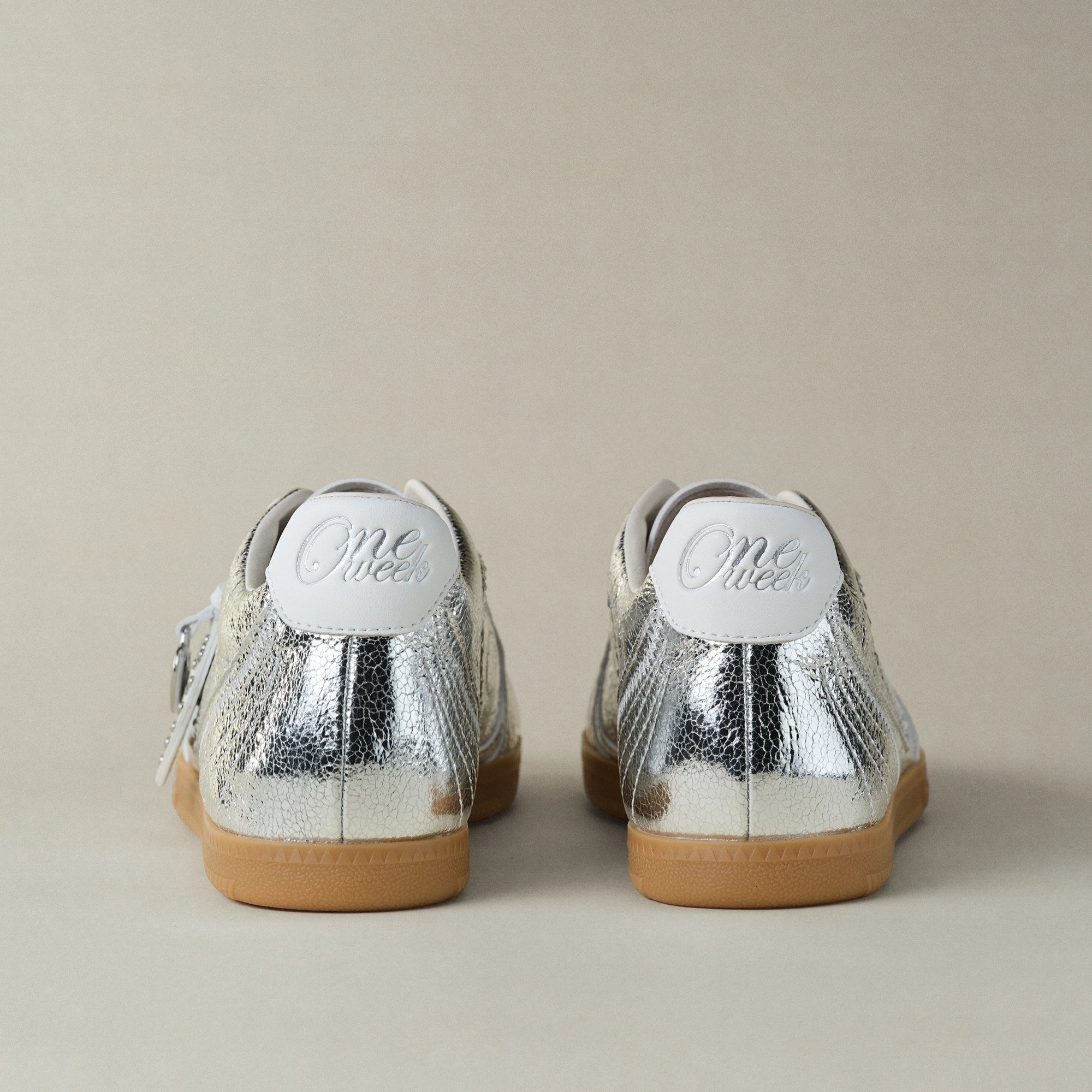One Week Crackle Trainer - Silvered Wood - Image 8